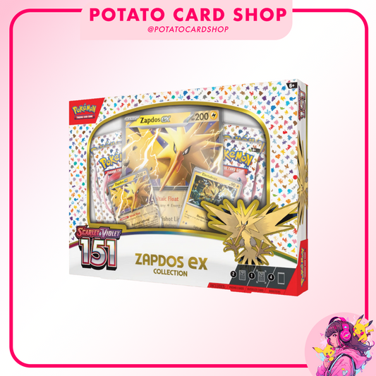 Pokemon Card Scarlet & Violet—151 Collection—Zapdos ex English