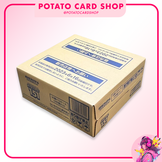 Pokémon Card 151 Sealed Japanese Case SV2a [Authentic from Japan]