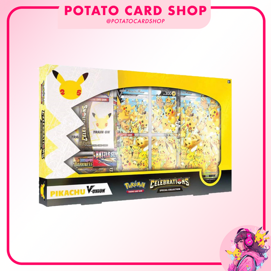 Pokemon Card Celebrations Pikachu V Union Collection Box English