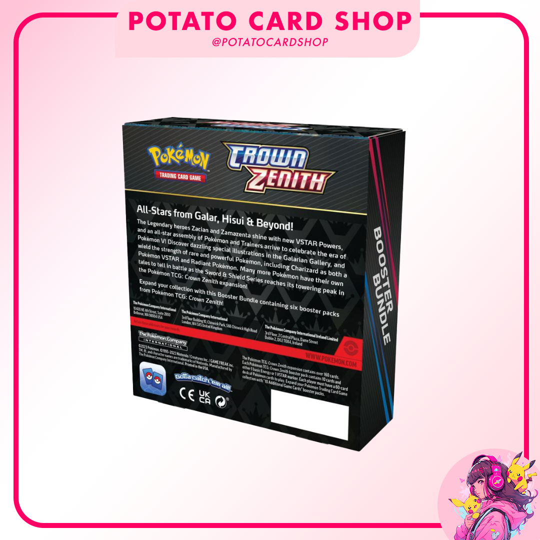Pokemon Card Crown Zenith Booster Bundle English