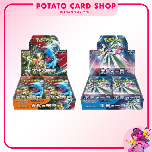 Pokemon Card Ancient Roar & Future Flash Booster Box sv4K Sv4M [Authentic from Japan]