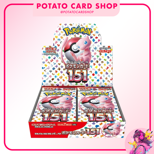 Pokemon Card 151 Booster Box Japanese SV2A [Authentic from Japan]
