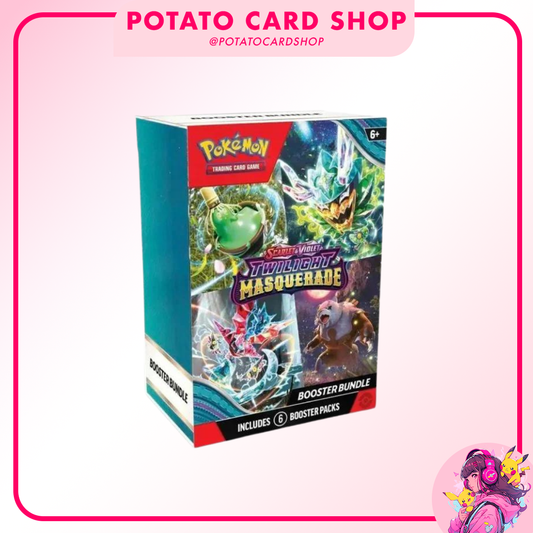 Pokémon TCG: Scarlet & Violet-Twilight Masquerade Booster Bundle (6 Packs)