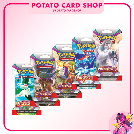 Pokémon Card Paldea Evolve Sleeved Packs